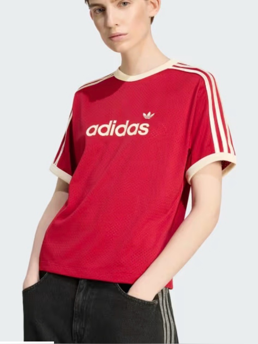 Adidas mesh tee NWT
